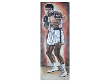 Muhammad Ali, Original Painting by Robert Carson