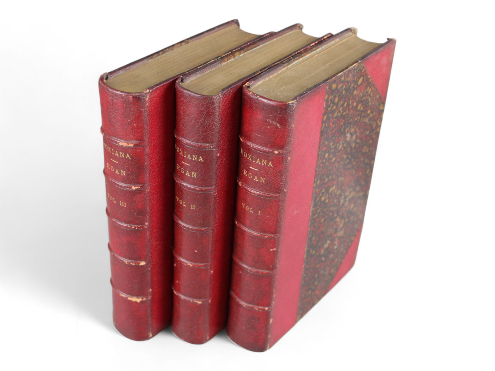 Pierce Egan. Boxiana. Three Volumes 1821 (1 of 3)