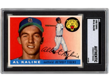 1955 Topps #4 Al Kaline - SGC A