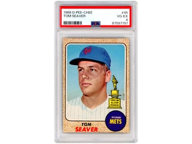 1968 O-Pee-Chee #45 Tom Seaver - PSA 4