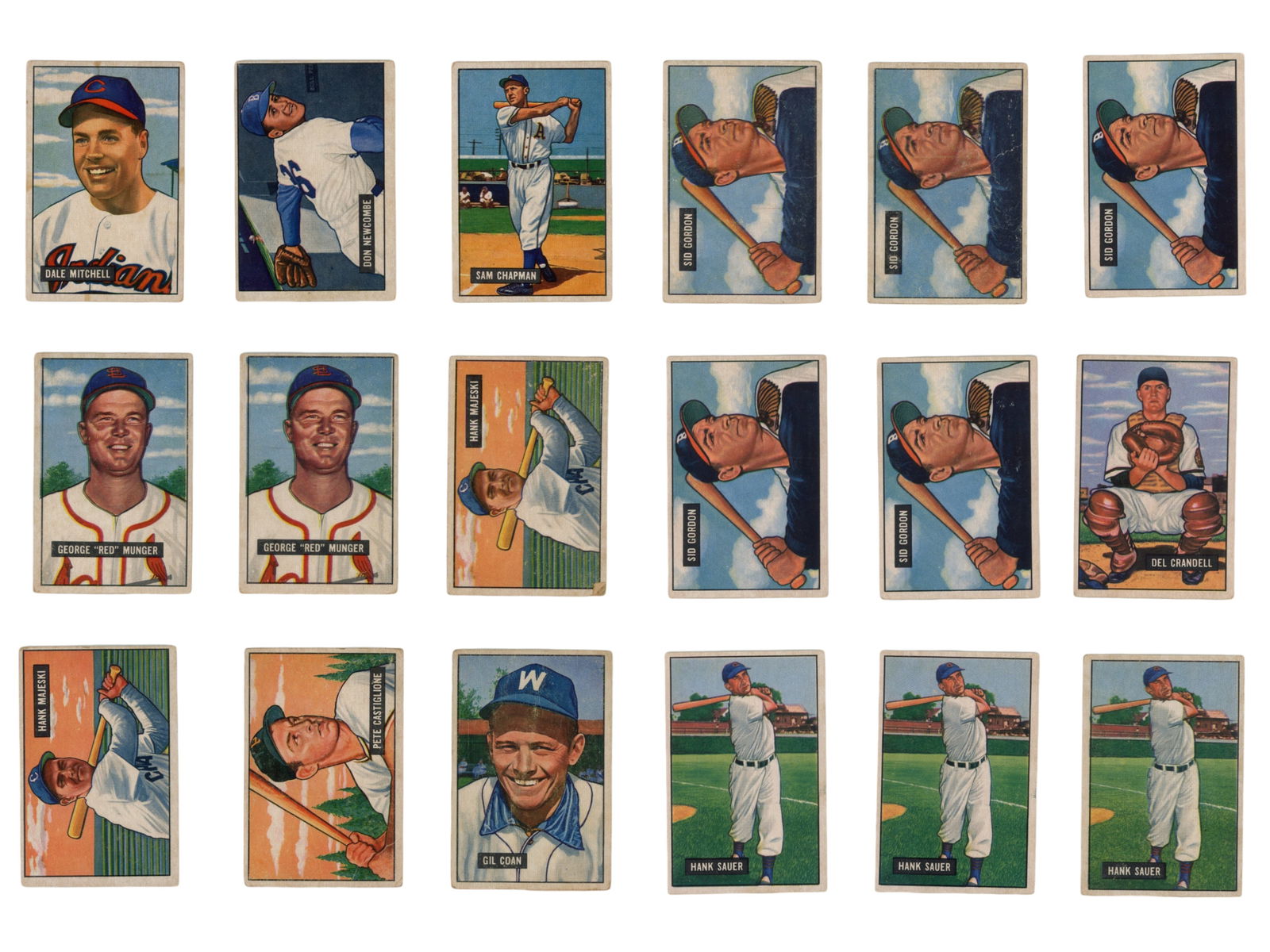 Estate Card Lot Incl. 1950-52 Bowman Baseball (1 of 15)