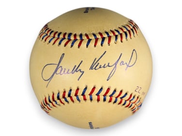 Sandy Koufax Signed Baseball
