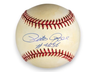 Pete Rose Signed Baseball