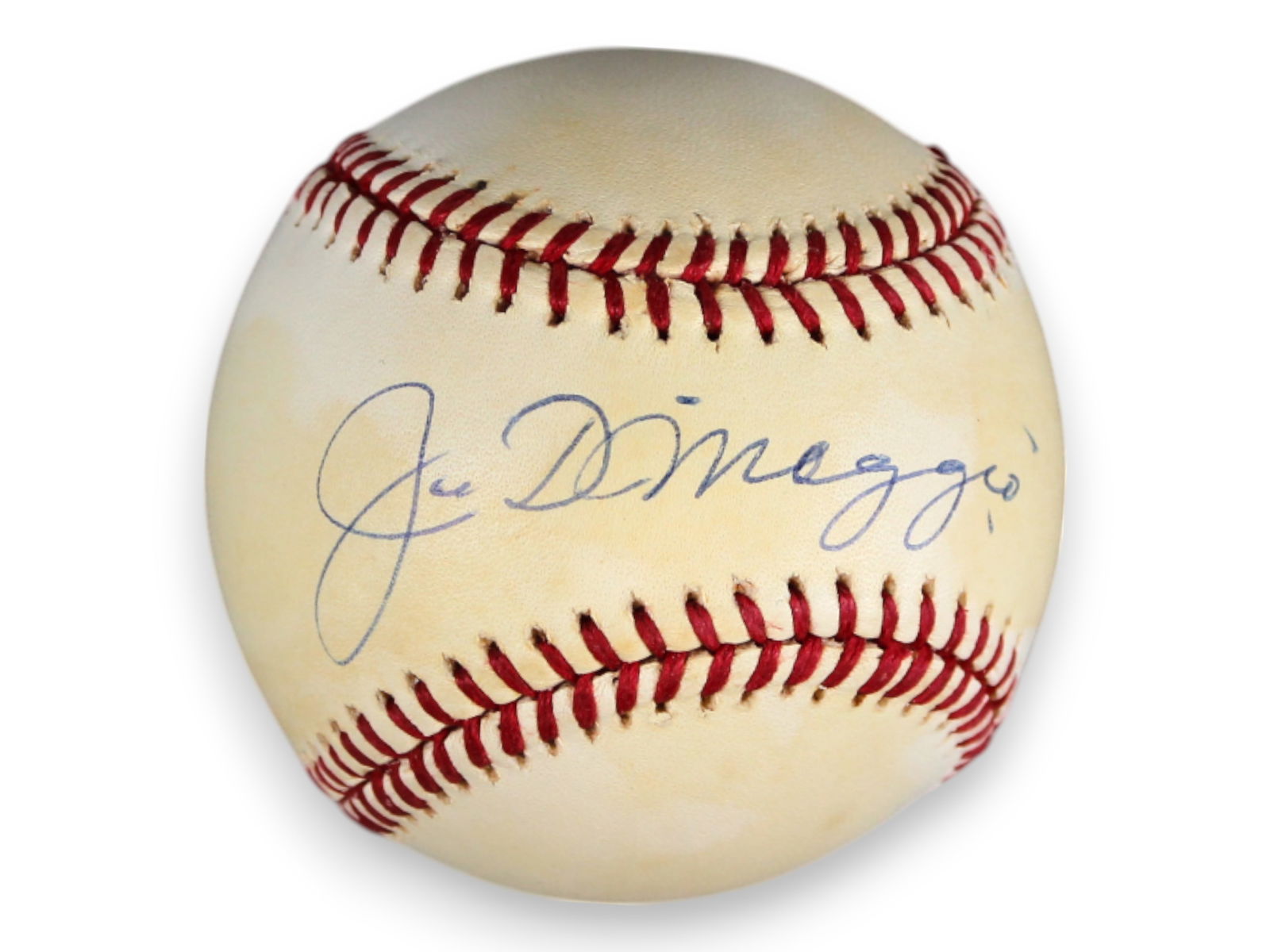 Joe DiMaggio Signed Baseball (1 of 2)
