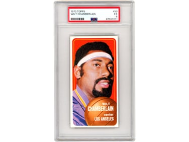 1970 Topps #50 Wilt Chamberlain PSA 5