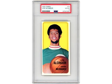 1970 Topps #75 Lew Alcindor PSA 4