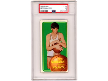 1970 Topps #123 Pete Maravich PSA 3