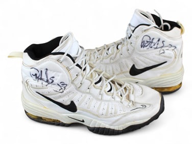 Patrick Ewing Signed Nike Shoes JSA