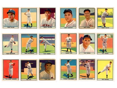 1941 Playball Baseball Card Collection