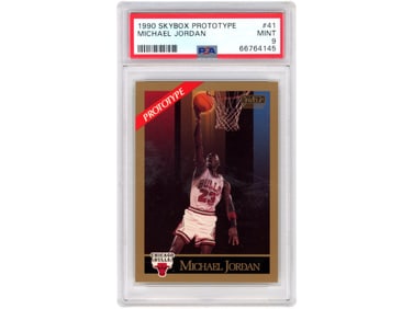 1990 Skybox Prototype Michael Jordan #41 PSA 9