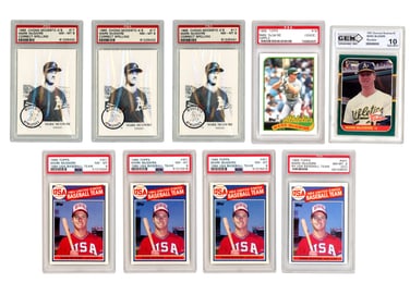 (9) Mark McGwire Graded Cards