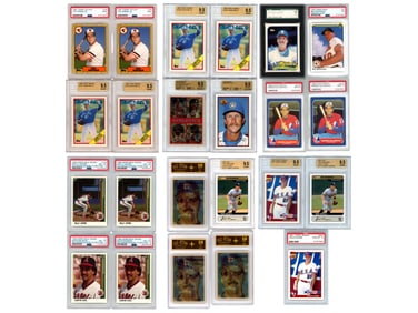 (23) Graded Baseball Cards