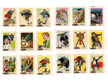 1978 Sunbeam Bread DC Comics Sticker Set (30)