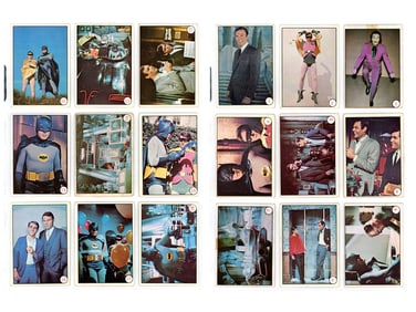 1966 Topps Batman Color Bat Laffs Complete Set