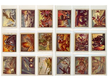 1950 Topps Freedoms War Complete Set