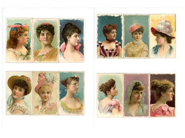 (26) 1890s Duke's Stars of the Stage Cards