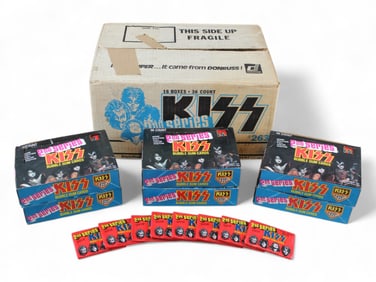 1978 Donruss Kiss 2nd Series Complete Case
