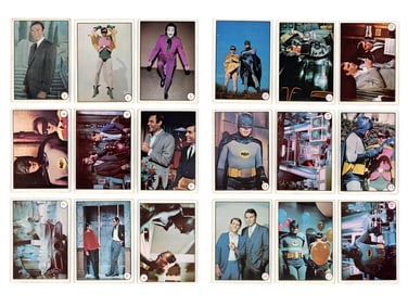 1966 Topps Batman Color Bat Laffs Complete Set