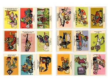 1965 Fleer Weird-Ohs Complete Card Set