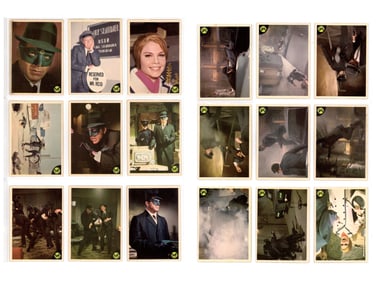1966 Donruss Green Hornet Complete Card Set