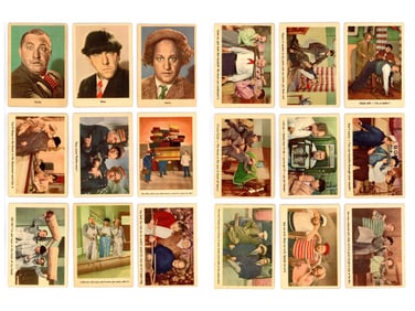1959 Fleer Three Stooges Complete Card Set