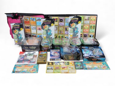 Pokemon Collection Including Sealed Boxes
