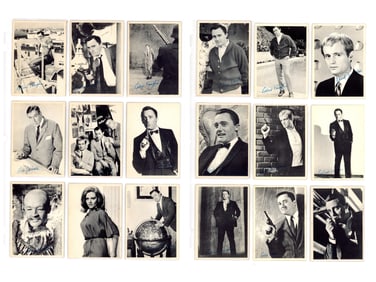 1965 Topps The Man from UNCLE Complete Card Set