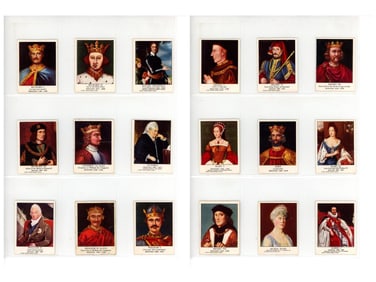 (74) 1936 Tareyton Kings T47 Cards