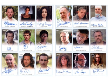 2010 Lost: Seasons 1-5 Master Set, Rittenhouse