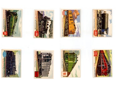 1955 Topps Rails & Sails Complete Set