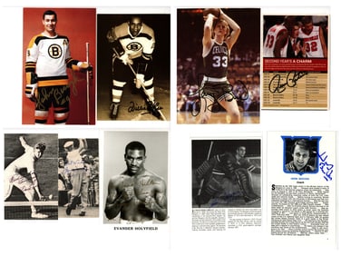 Sports Autograph Lot