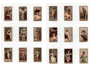 1880s N210 Actresses Set 1 (23/25) + (2)