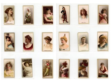 1880s N214 Actresses (26/50) + (8) Extras