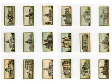 Allen & Ginter Gov't & Capitol Buildings Card Set