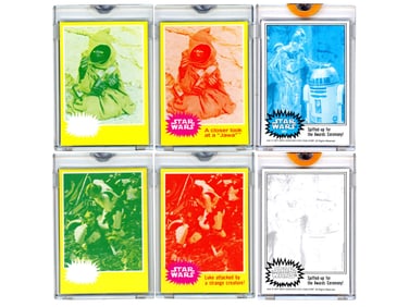 1977 Star Wars Topps Vault Proof Lot of 6