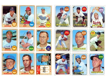 Topps Baseball Card Lot 1960's + 70's