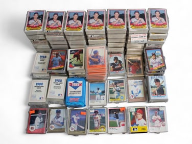 Balance of Baseball Card Collection