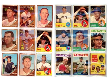 Baseball Card Lot  1950's-60's