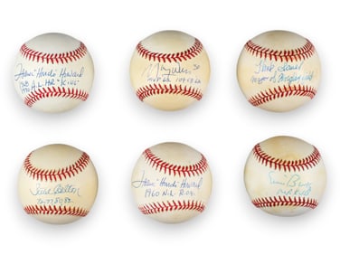 (26) Signed Baseballs