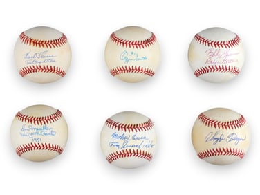 (12) Signed Baseballs