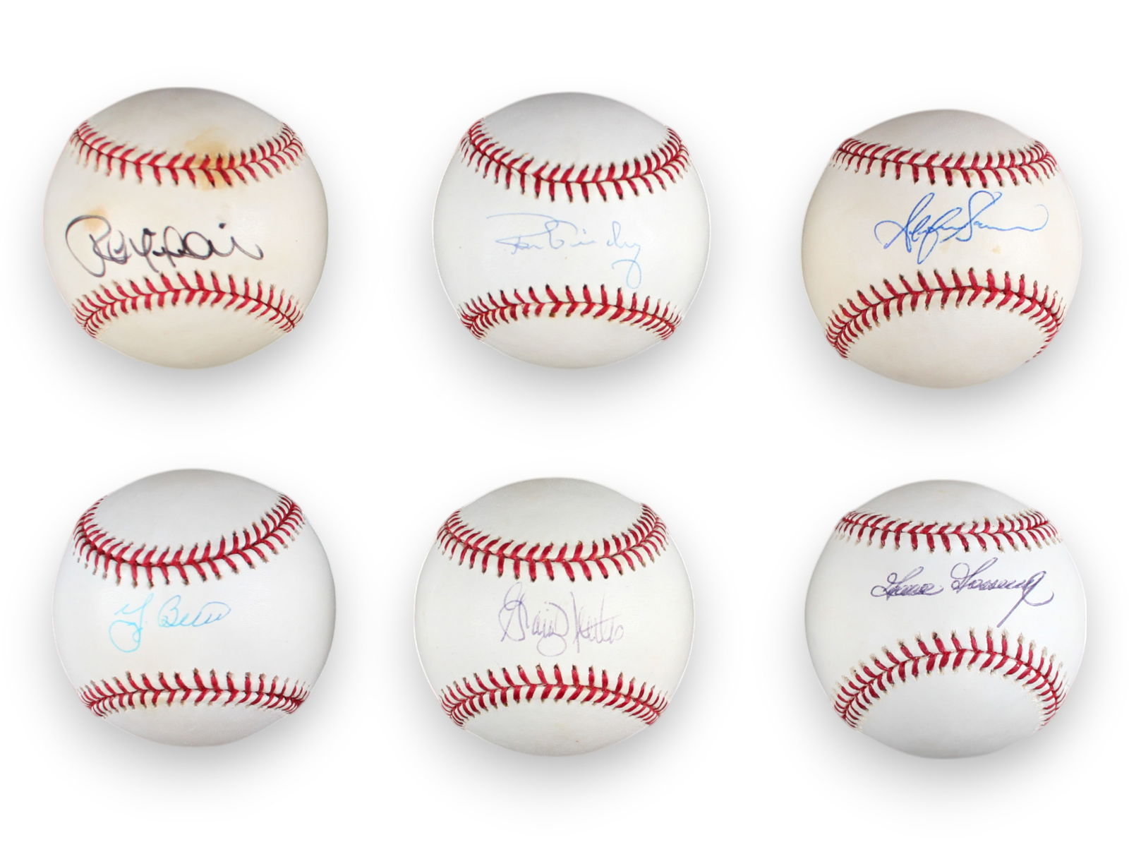 Estate Baseball Autograph Lot incl. HOFers (1 of 2)