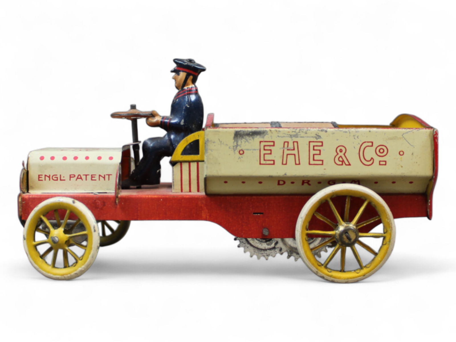 Lehmann German Tin EHE & Co. Truck & Driver