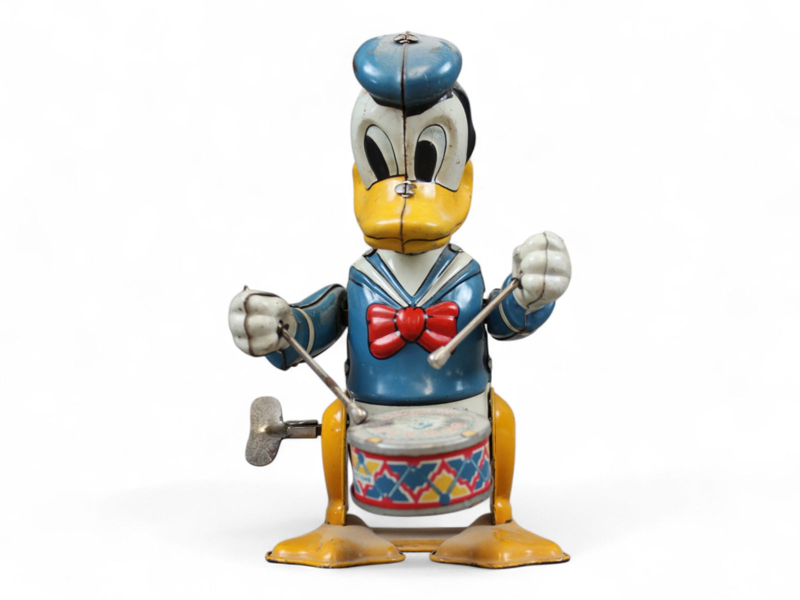 Linemar. Donald Duck Drummer (1 of 5)