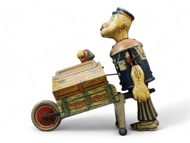 Marx. Popeye Express Wind Up