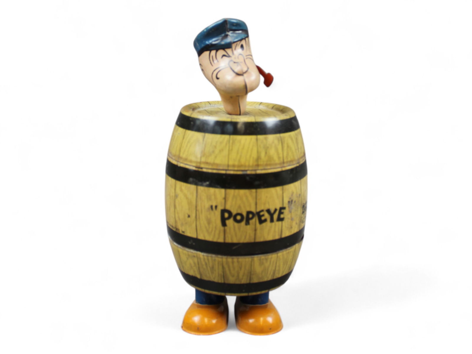 Chein. Popeye in Barrel Wind Up (1 of 4)