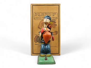 Scarce Chein Popeye Bag Puncher with Box