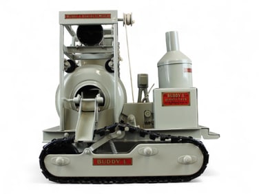 Restored Buddy L Cement Mixer on Treads