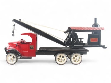 Contemporary Buddy L Style Mobile Crane Truck