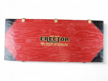 Boxed A.C. Gilbert Erector Set #8, Zeppelin