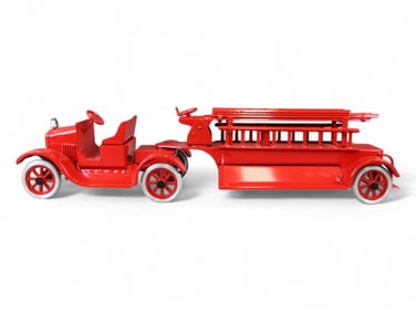 T-Repro Buddy L Cowdery Flivver Fire Truck